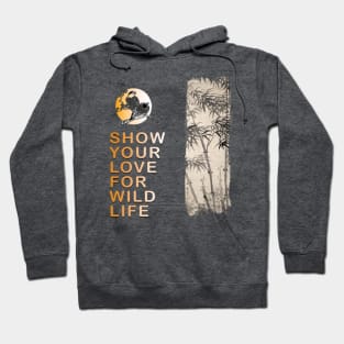 Show your love for wildlife Hoodie